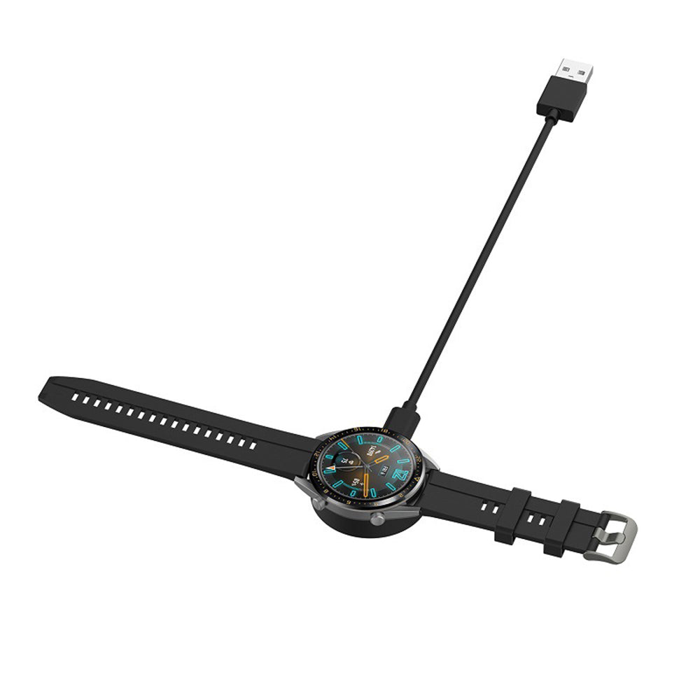 Câble de charge Techsuit THC3 pour Honor Watch / Huawei Watch Series, USB-A, Noir