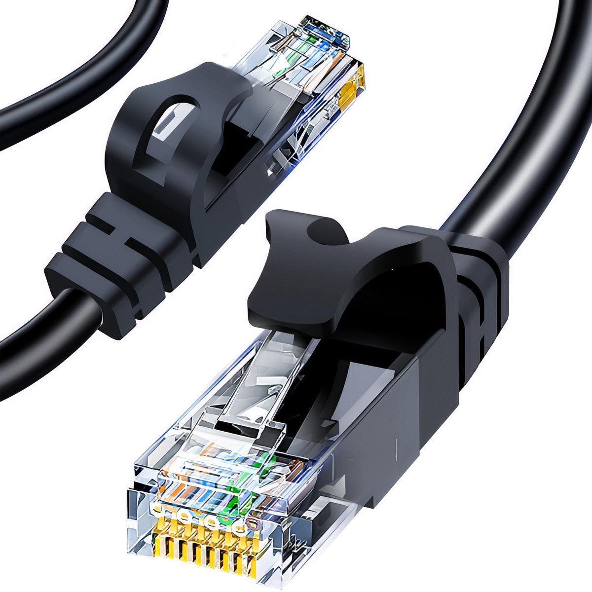 Cavo Retea XO Design GB007, UTP, Cat6, 1m, Nero