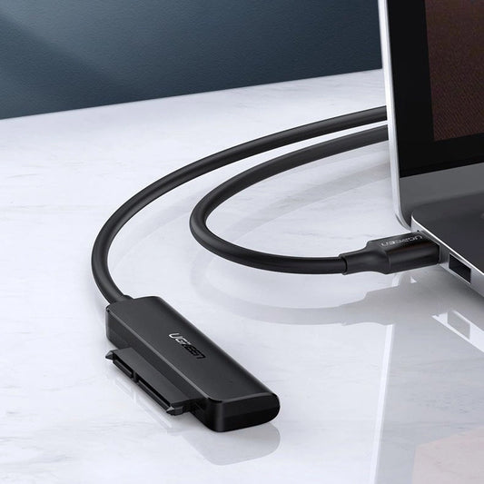 Cavo UGREEN CM321, USB-A 3.0 - SATA 2,5 pollici, 0,5 m, nero