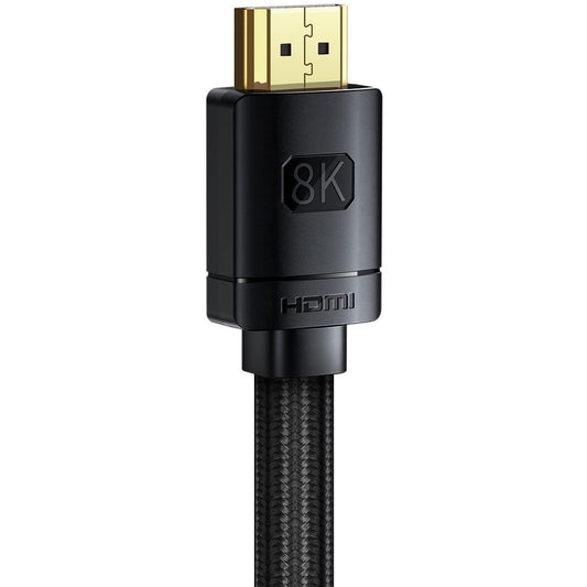 Câble Vidéo Baseus Haute Définition, HDMI - HDMI, 8K, 2m, Noir CAKGQ-K01