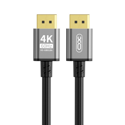 Câble Vidéo XO Design GB018A, DisplayPort - DisplayPort, 4K, 3m, Noir