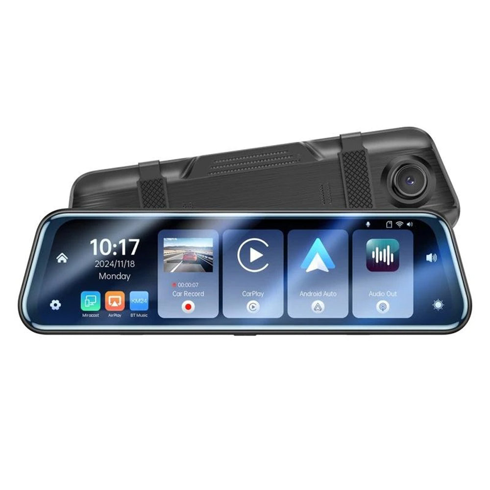 Yesido KM24 Auto-Kamera mit Carplay / Android Auto, 4K, 9.66 Zoll Display