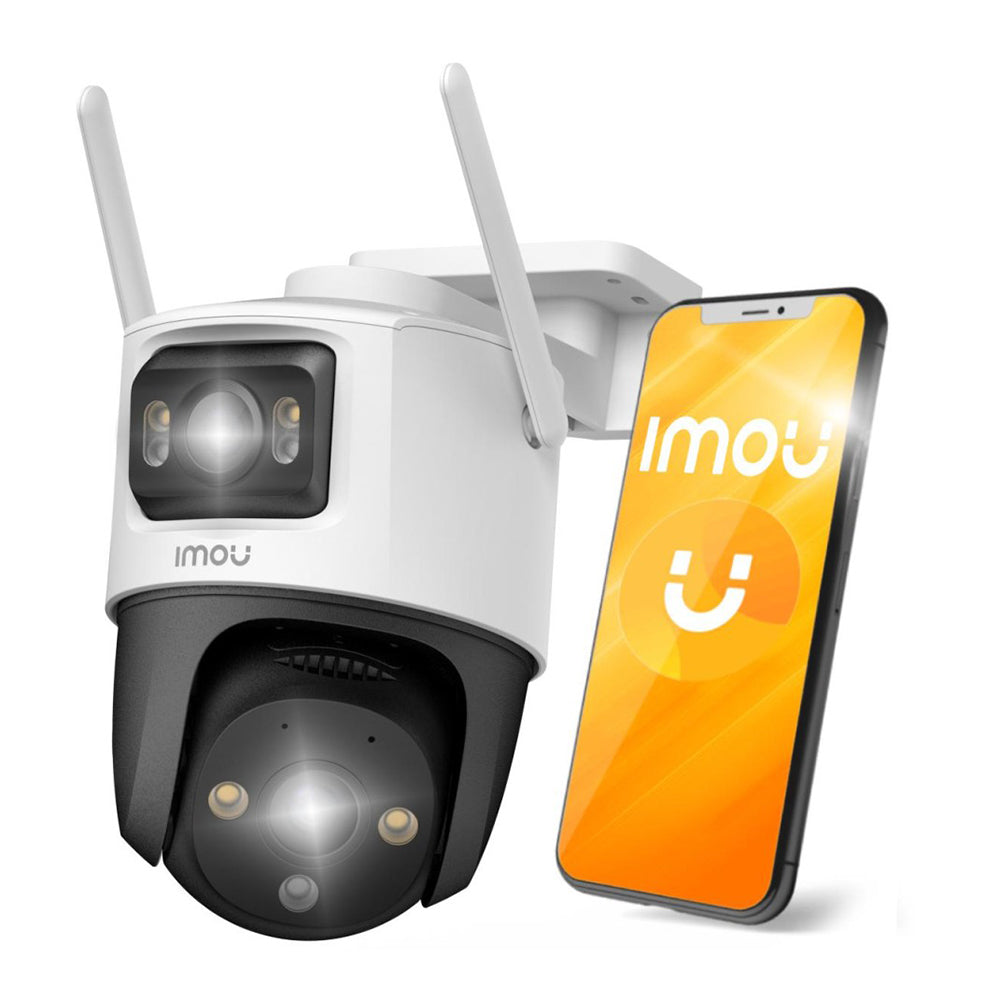 Telecamera di Sorveglianza Imou Cruiser Dual, Wi-Fi, 2.8K + 2.8K, IP66, Esterno, Bianca IPC-S7XP-10M0WED-0360B