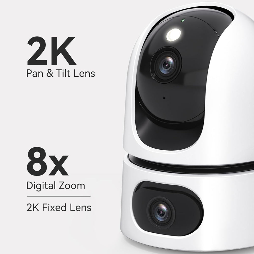 Überwachungskamera Imou Ranger Dual, Wi-Fi, 2K + 2K, Innenbereich, Weiß IPC-S2XP-6M0WED