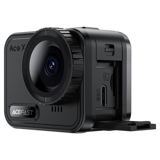 Camera Sport Acefast X1, 4K, Wi-Fi, Nera