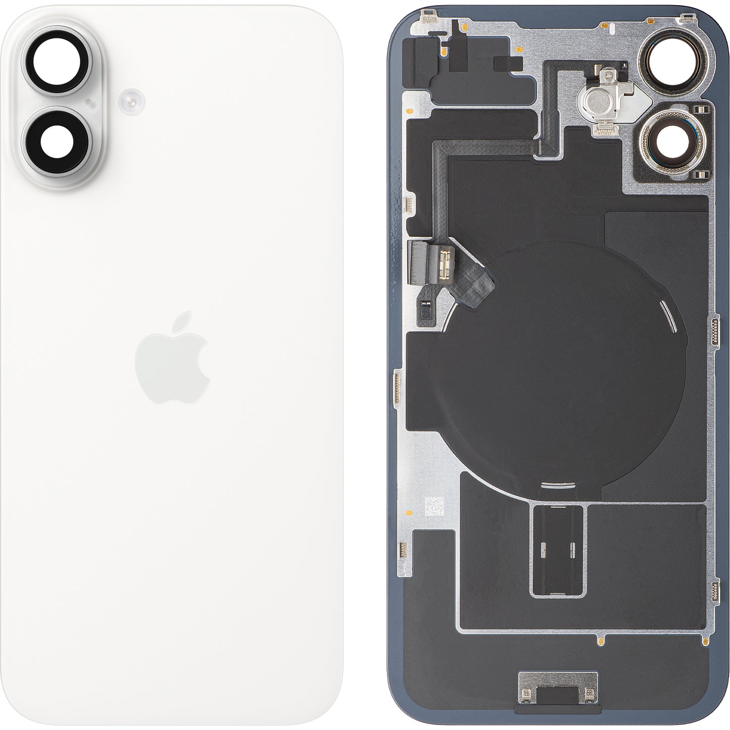 Akkudeckel Apple iPhone 16 Plus, Weiß, Swap