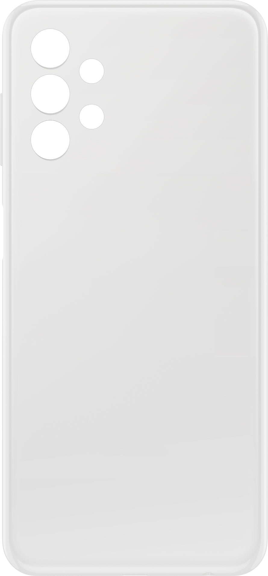 Couvercle de batterie compatible avec Samsung Galaxy A13 A137 / A13 A135, Blanc