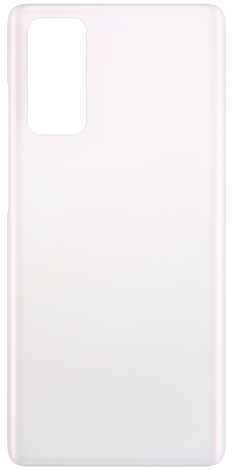 Cache batterie compatible avec Samsung Galaxy S20 FE 5G G781, Blanc