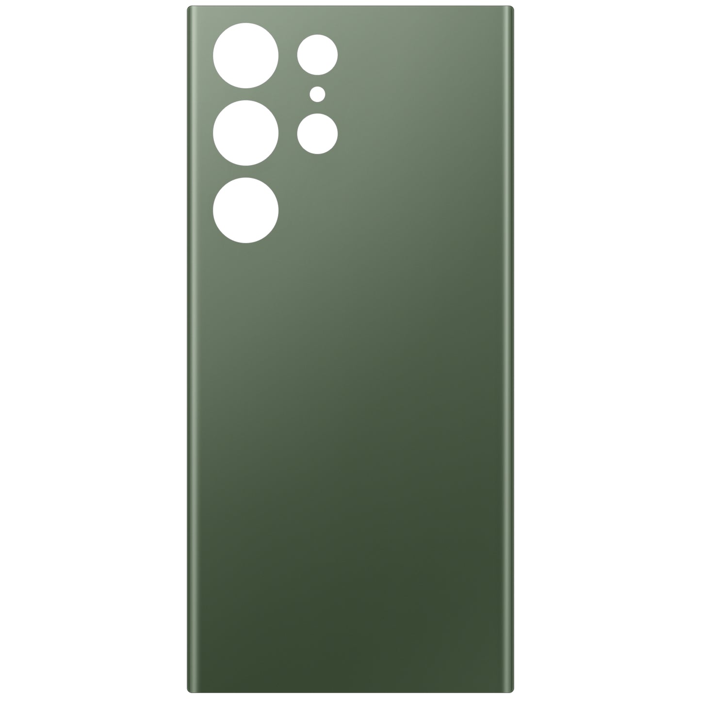 Cache batterie compatible avec Samsung Galaxy S23 Ultra S918, Vert