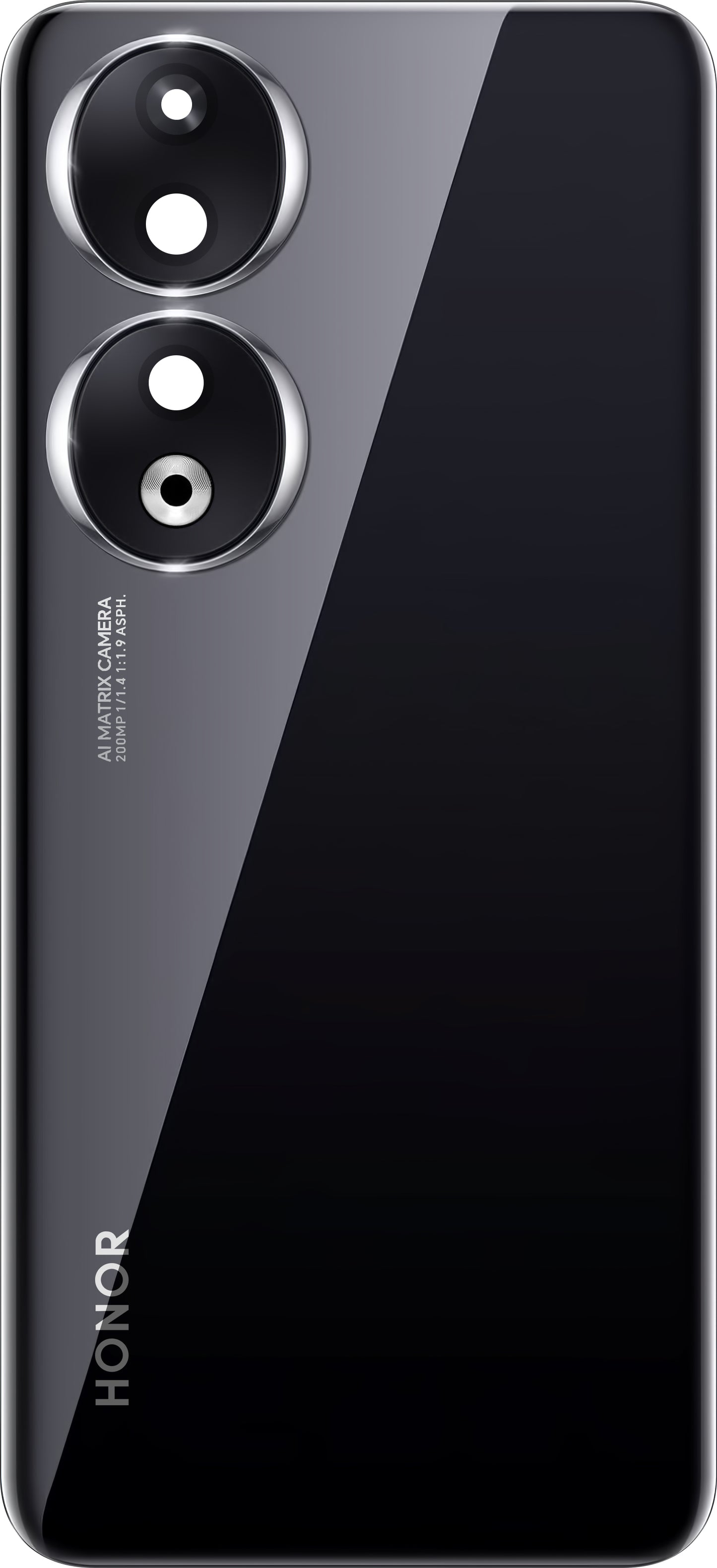 Cover Batteria Honor 90, Nero (Midnight Black), Service Pack 0235AGCF