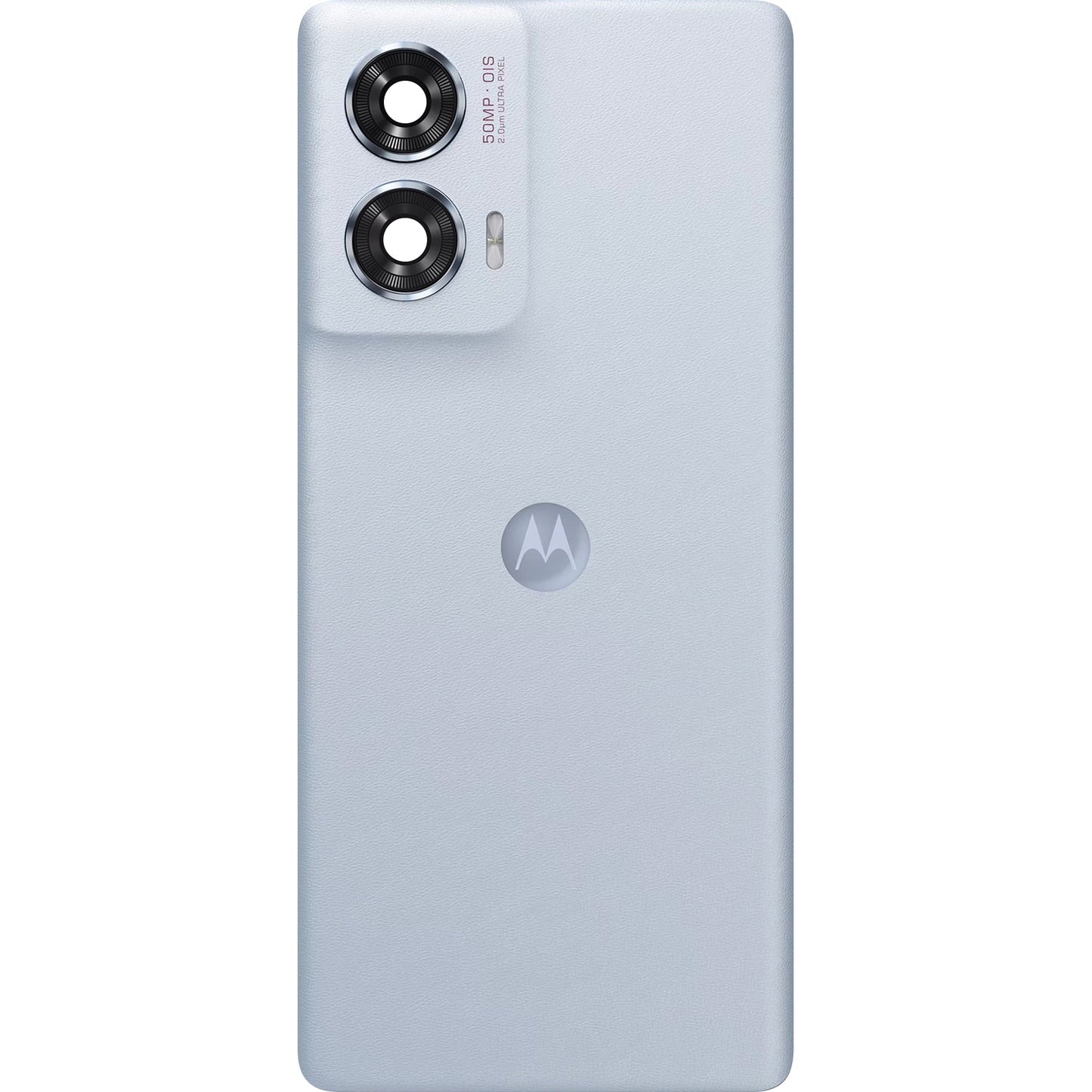 Couvercle de batterie Motorola Edge 50 Fusion, Bleu (Marshmallow Blue), Service Pack 5S58C24638