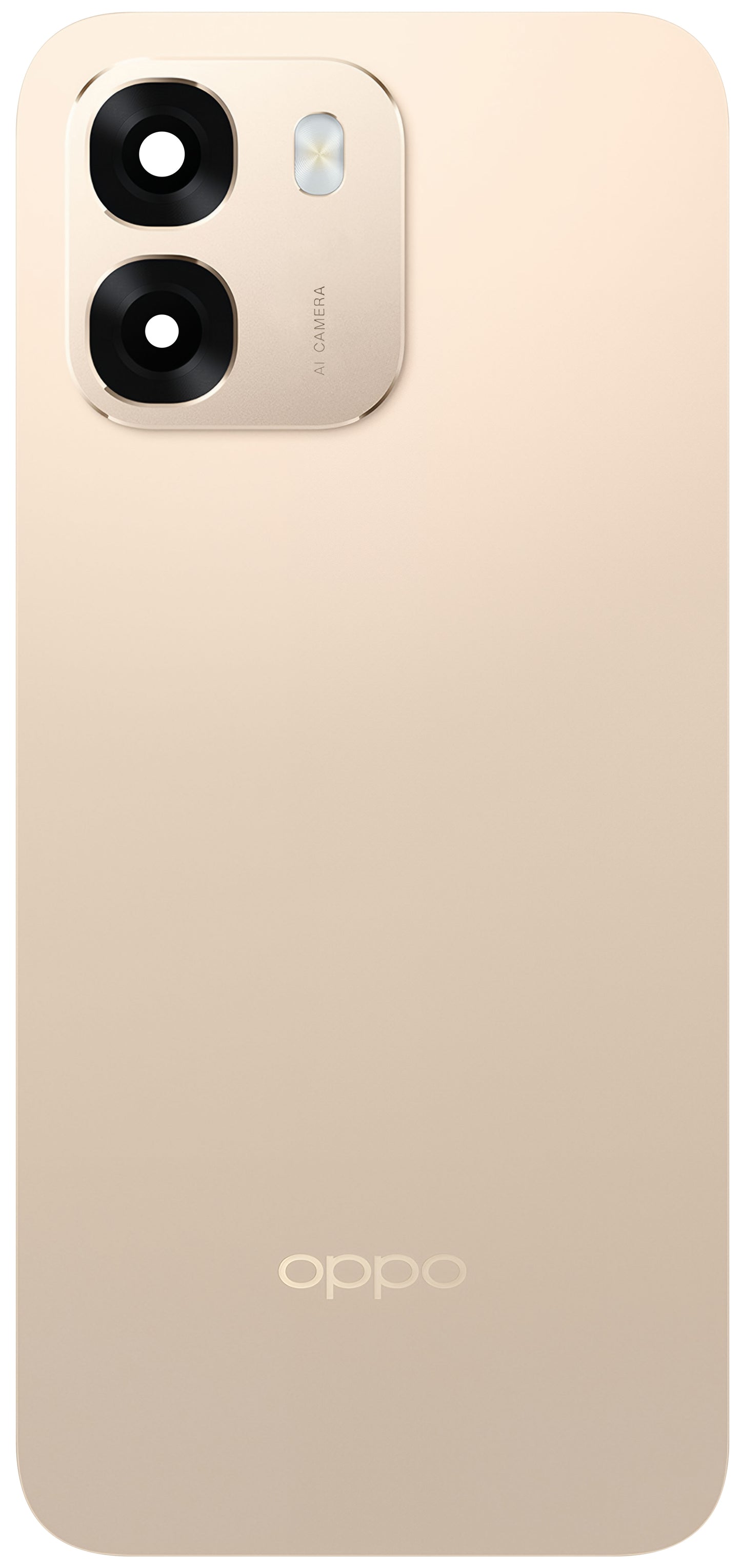 Couvercle de batterie Oppo A6, Doré (Aurora Gold), Service Pack 621033000876