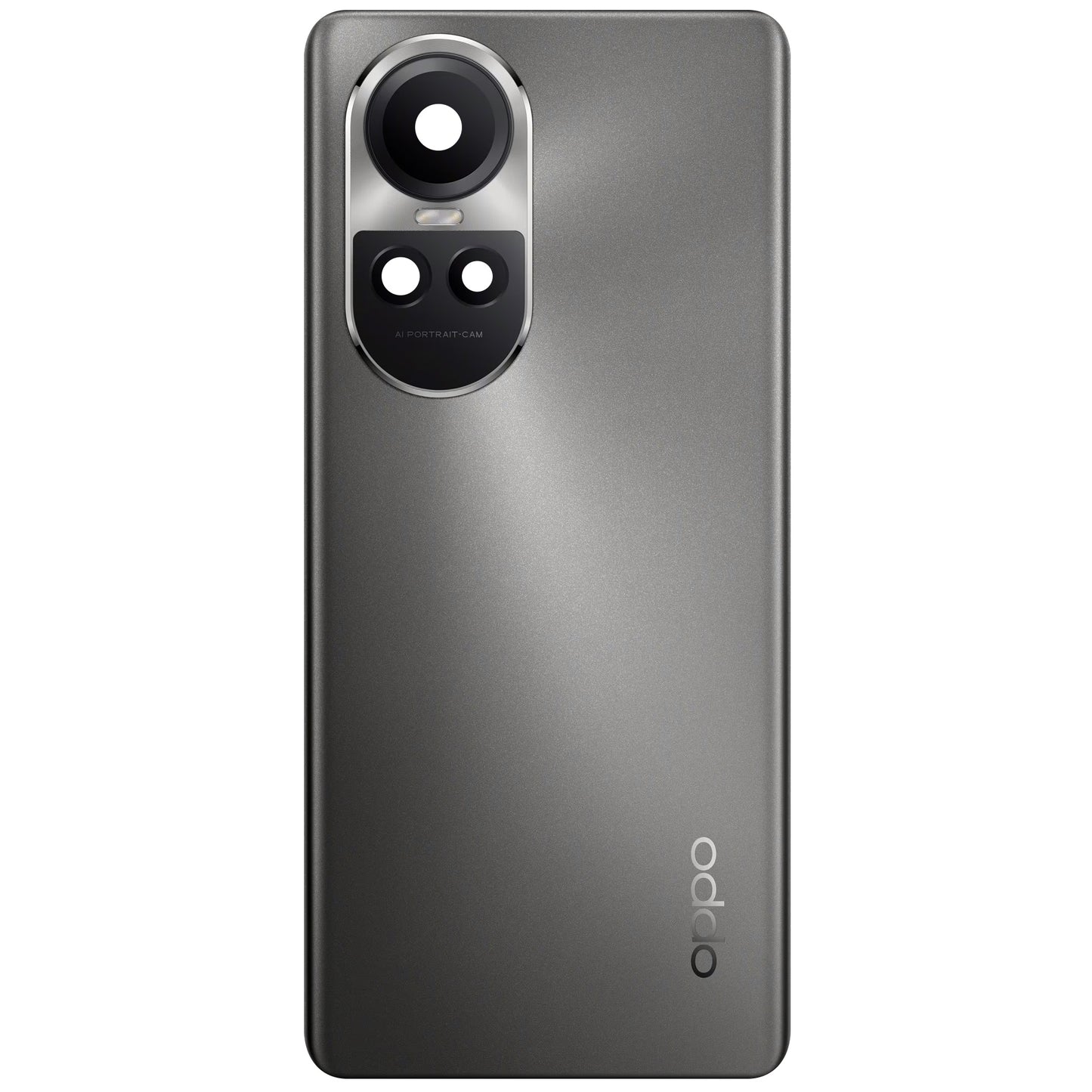 Akkuabdeckung / Backcover für Oppo Reno10 | Schwarz (Silvery Grey) | Service Pack