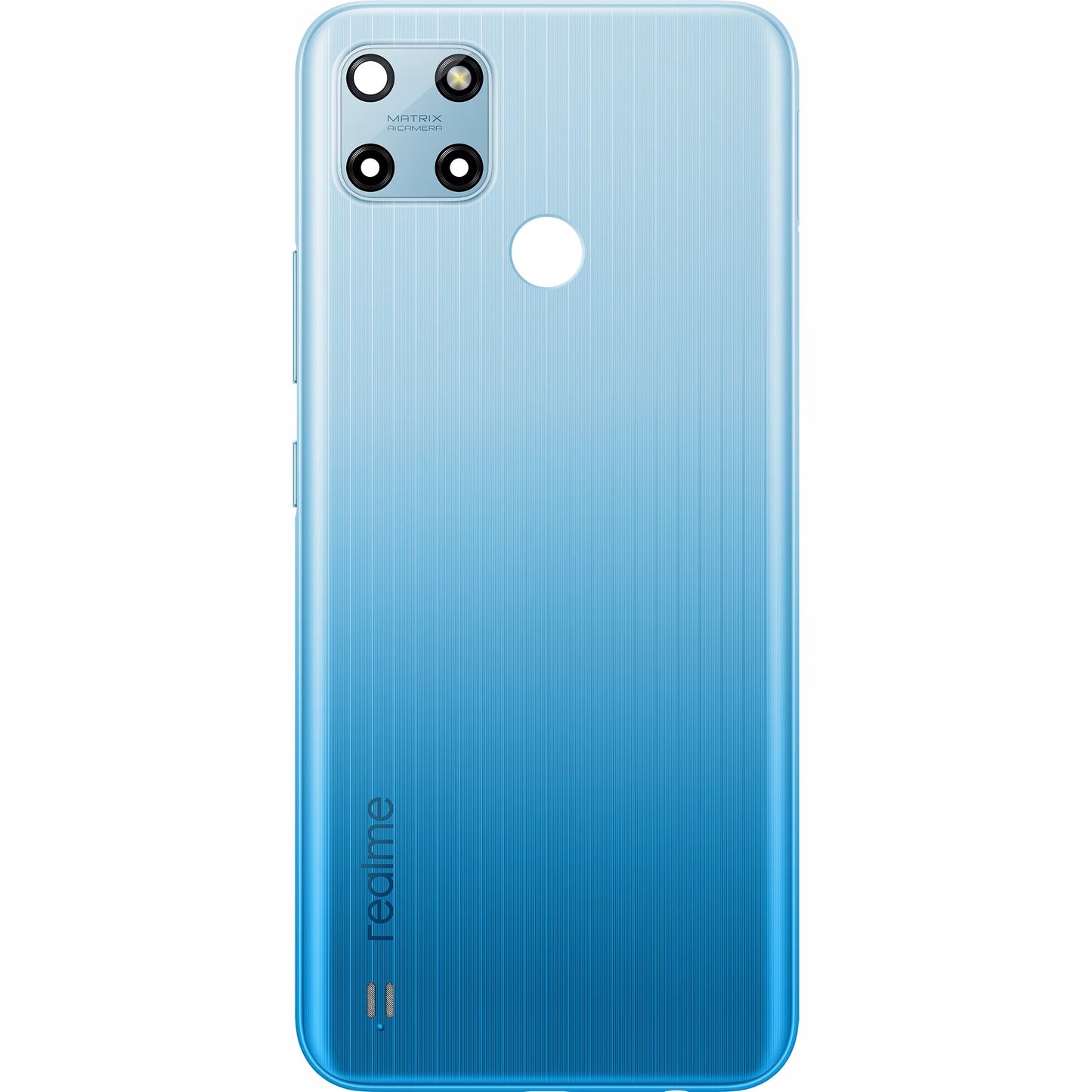 Copertura Batteria Realme C25Y, Blu (Glacier Blue), Service Pack 4909037