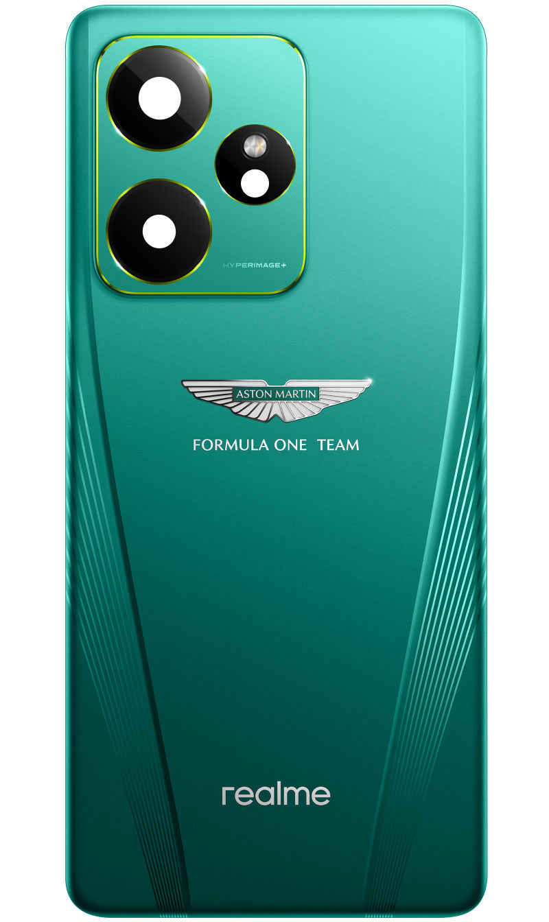 Couvercle de Batterie Realme GT 7, Vert (Aston Martin Green), Pack de Service 621033000619