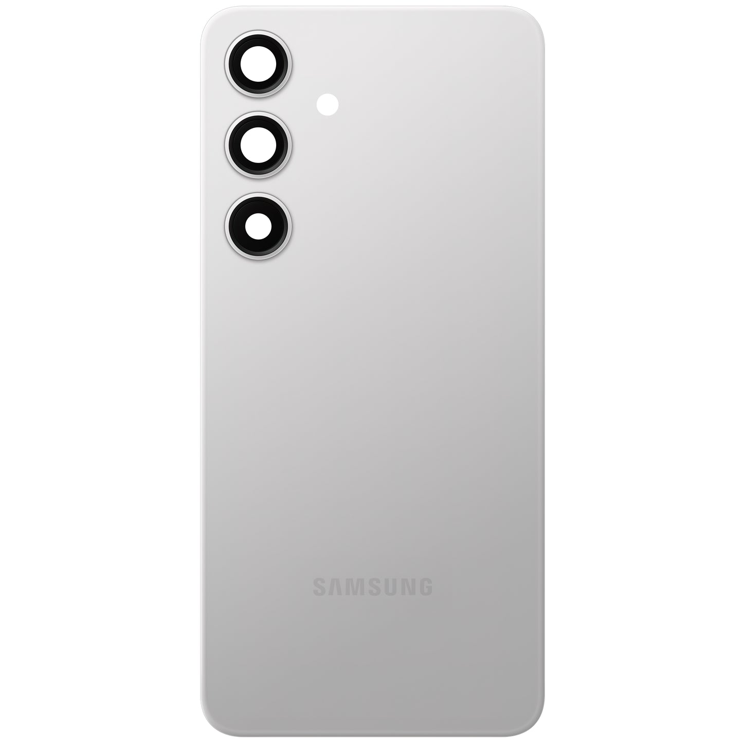 Batteriedeckel Samsung Galaxy S24+ S926, Silber (Marble Grey), Service Pack GH82-33275B