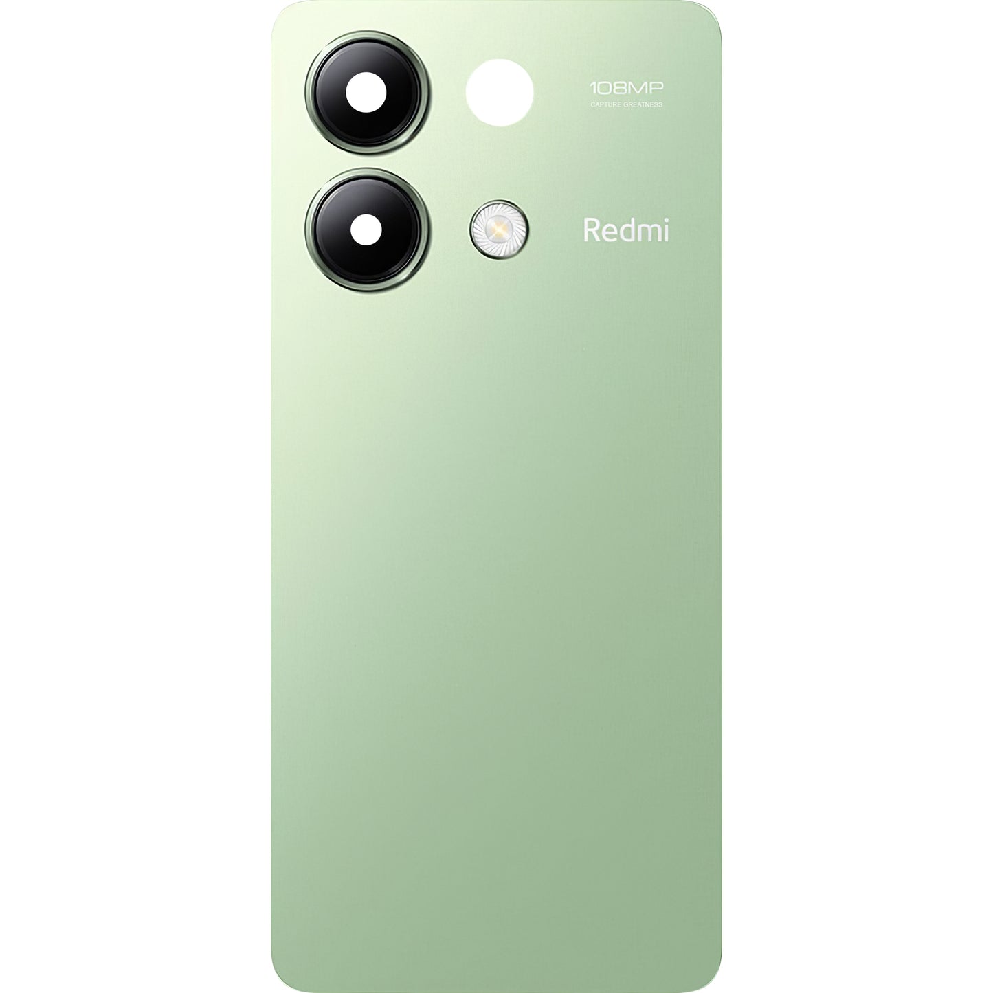 Coperchio della batteria Xiaomi Redmi Note 13 4G, verde menta, Service Pack 5600030N7N00