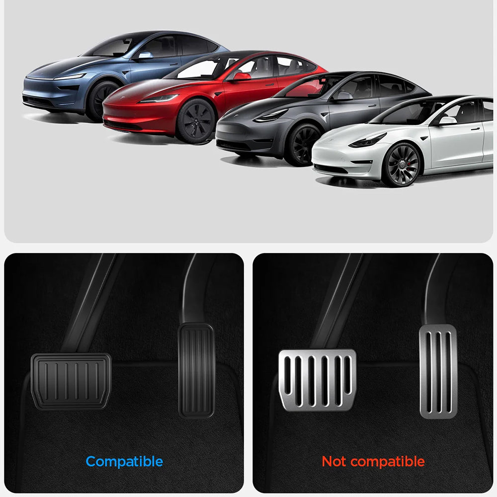 Coperture Pedali Auto Spigen Stuttgart TO200 per Tesla Y / 3 ACP04510
