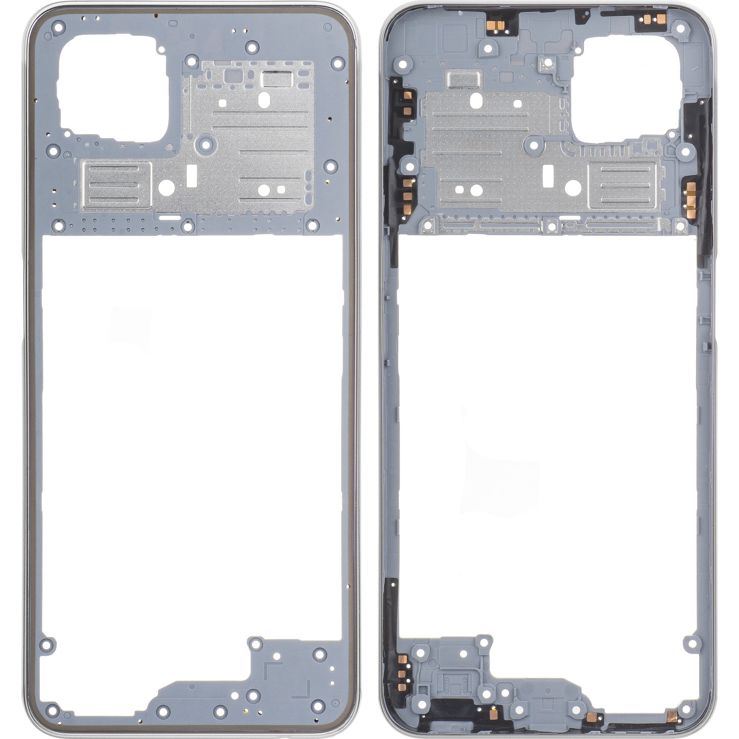 Boîtier intermédiaire Oppo A92, Blanc