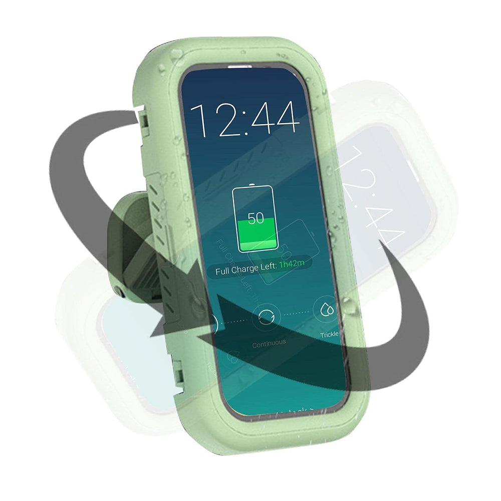 Coque Murale avec Membrane Tactile Techsuit LC-999 pour Téléphone, Étanche, Rose
