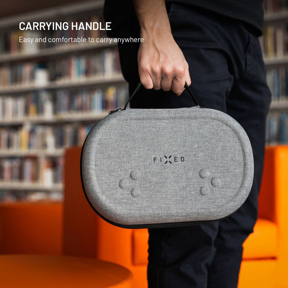 Custodia Protettiva Occhiali VR Fixed per Meta Quest 3S / 3, Grigio