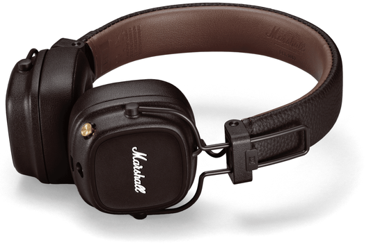 Auricolare Bluetooth Marshall Major IV, A2DP, Marrone
