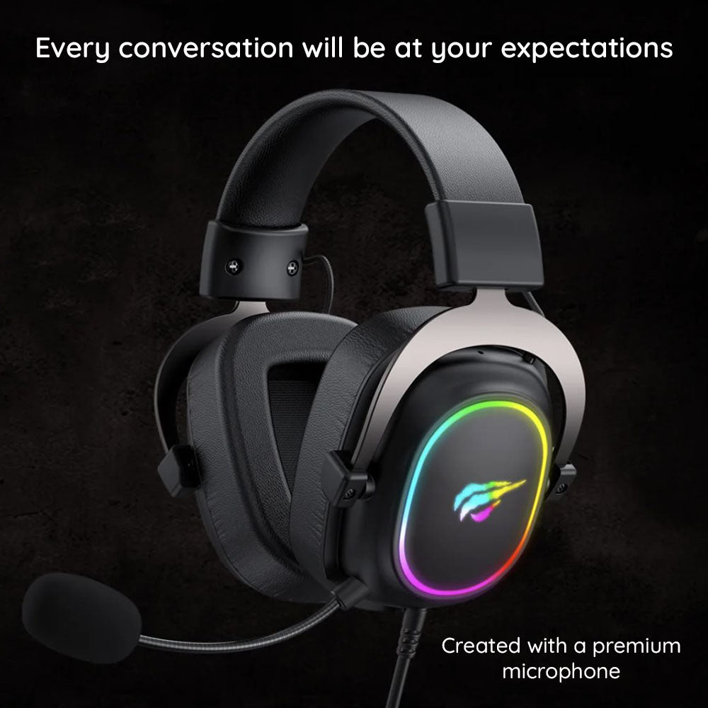 Gaming-Kopfhörer 3.5mm HAVIT H2002P, 2m, Schwarz