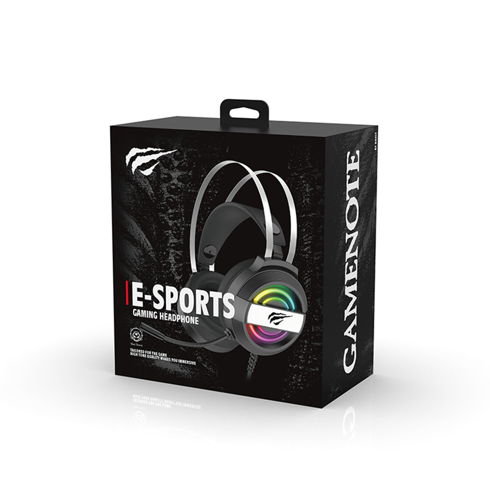 Cuffie Gaming USB HAVIT H2230U, 1.8m, Bianche