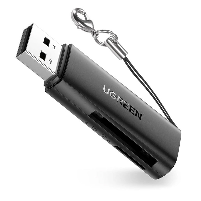 Lecteur de carte USB 3.0 UGREEN CM264, SD - microSD, Noir