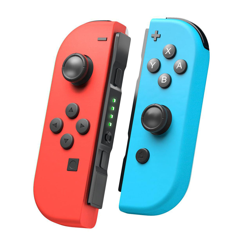 Techsuit THSWC Controller für Nintendo Switch / Switch OLED / Switch Lite Konsole, Rot Blau