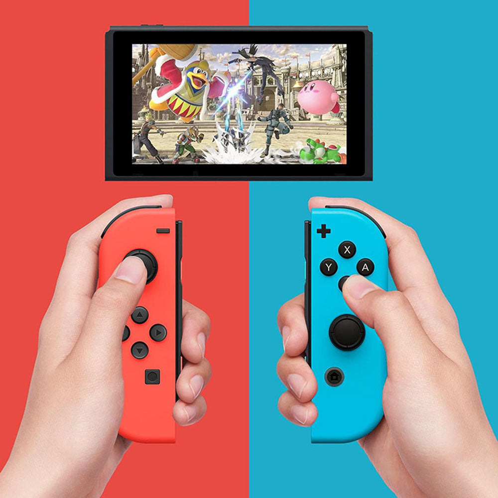 Techsuit THSWC Controller für Nintendo Switch / Switch OLED / Switch Lite Konsole, Rot Blau