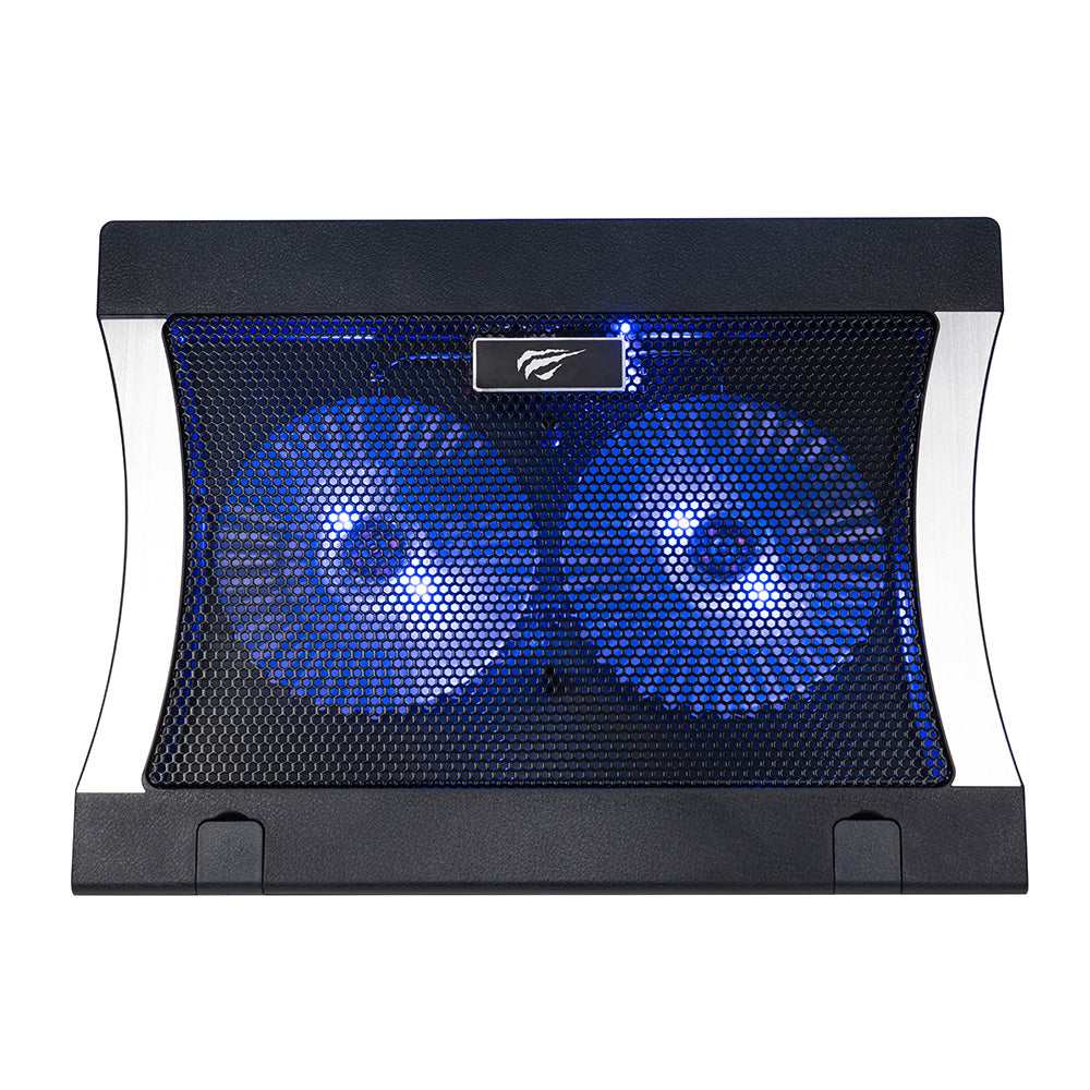 Cooler HAVIT F2051 für Laptop 9 Zoll - 17 Zoll, Schwarz