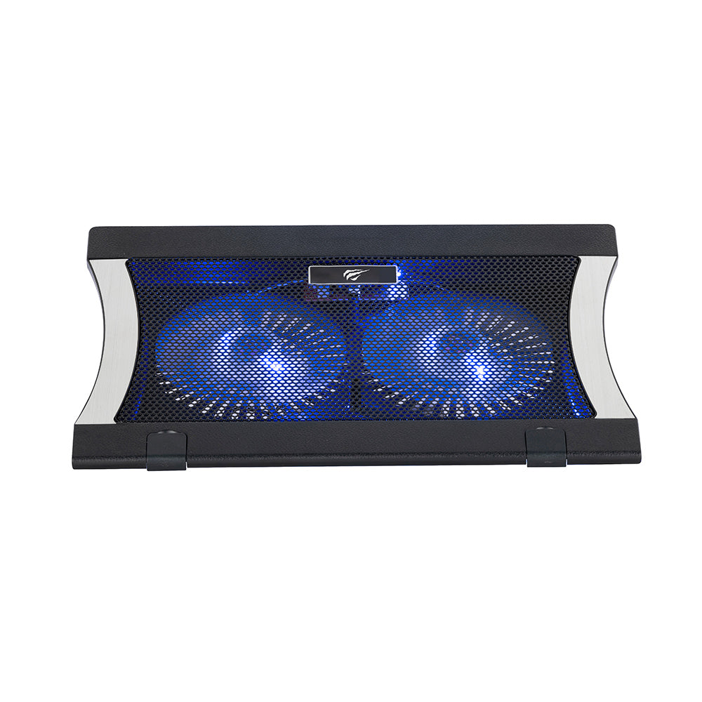 Cooler HAVIT F2051 für Laptop 9 Zoll - 17 Zoll, Schwarz
