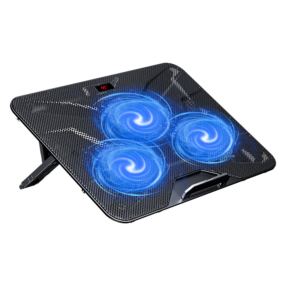 Refroidisseur HAVIT F2067 pour ordinateur portable 9 pouces - 18,3 pouces, Noir