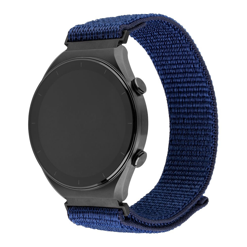 Cinturino Fixed Nylon Sporty per Huawei Watch / Xiaomi Watch Series, 22mm, Blu Scuro