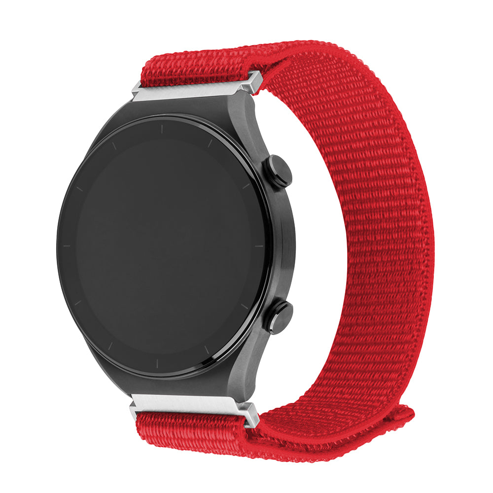 Cinturino Fixed Nylon Sporty per Huawei Watch / Xiaomi Watch Series, 22mm, Rosso.