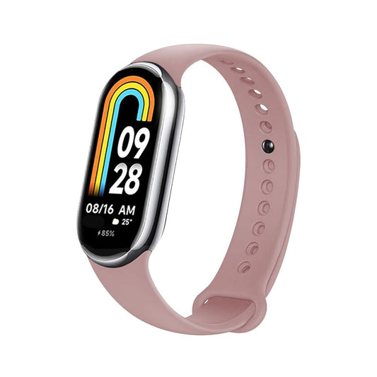 Cinturino Fixed Silicone per Xiaomi Smart Band 9 / 8, Rosa