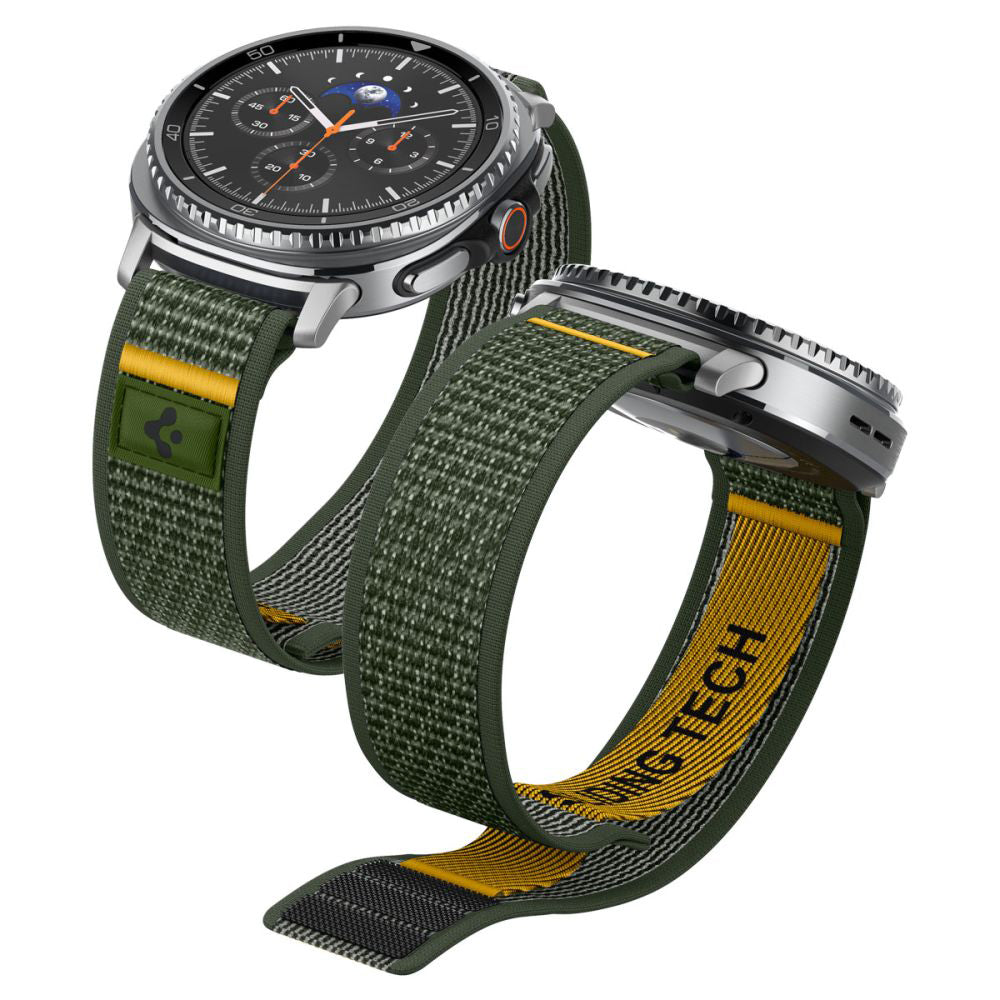 Bracelet Spigen Athlex Air pour Samsung Galaxy Watch8 / Watch8 Classic Series, Vert AMP10113