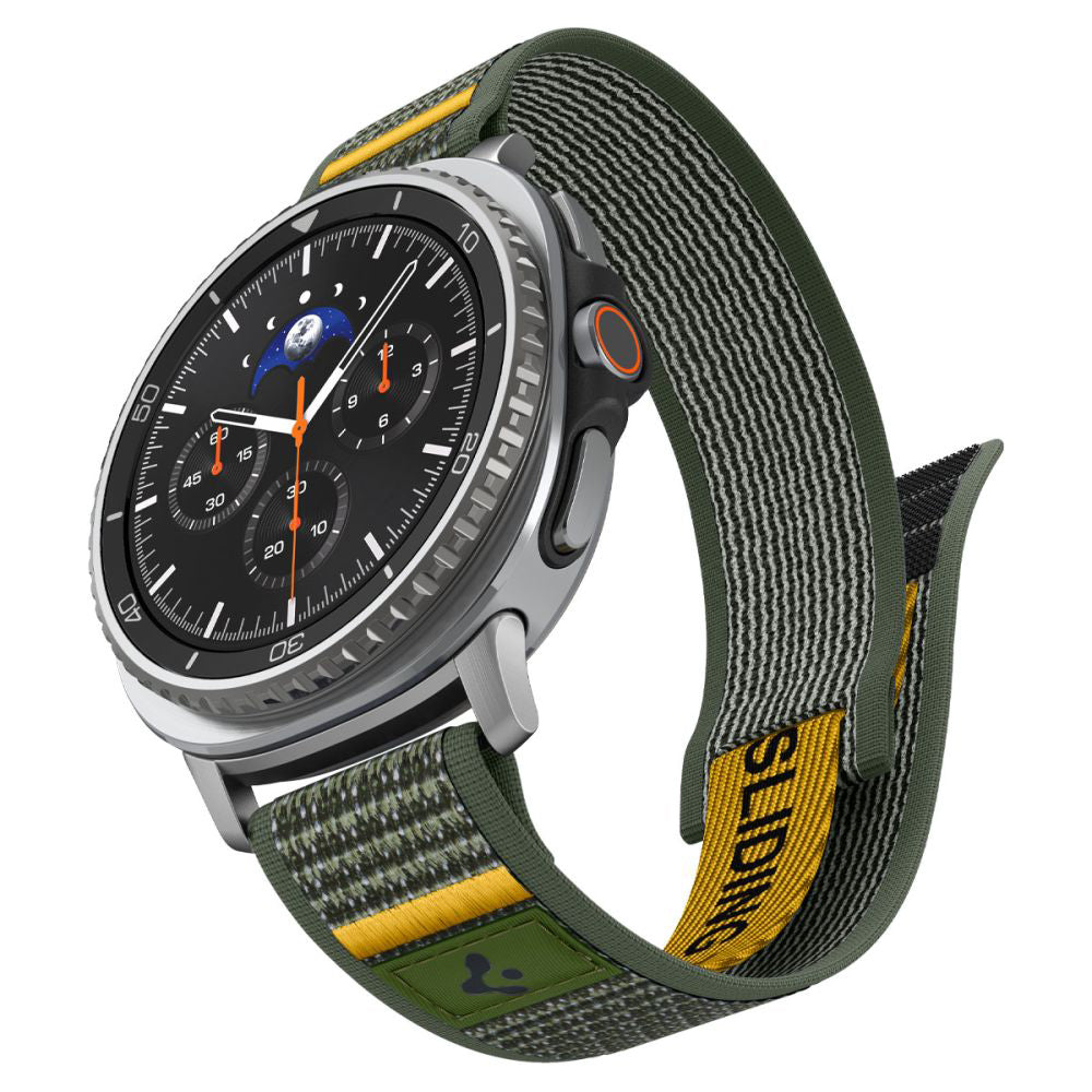 Bracelet Spigen Athlex Air pour Samsung Galaxy Watch8 / Watch8 Classic Series, Vert AMP10113