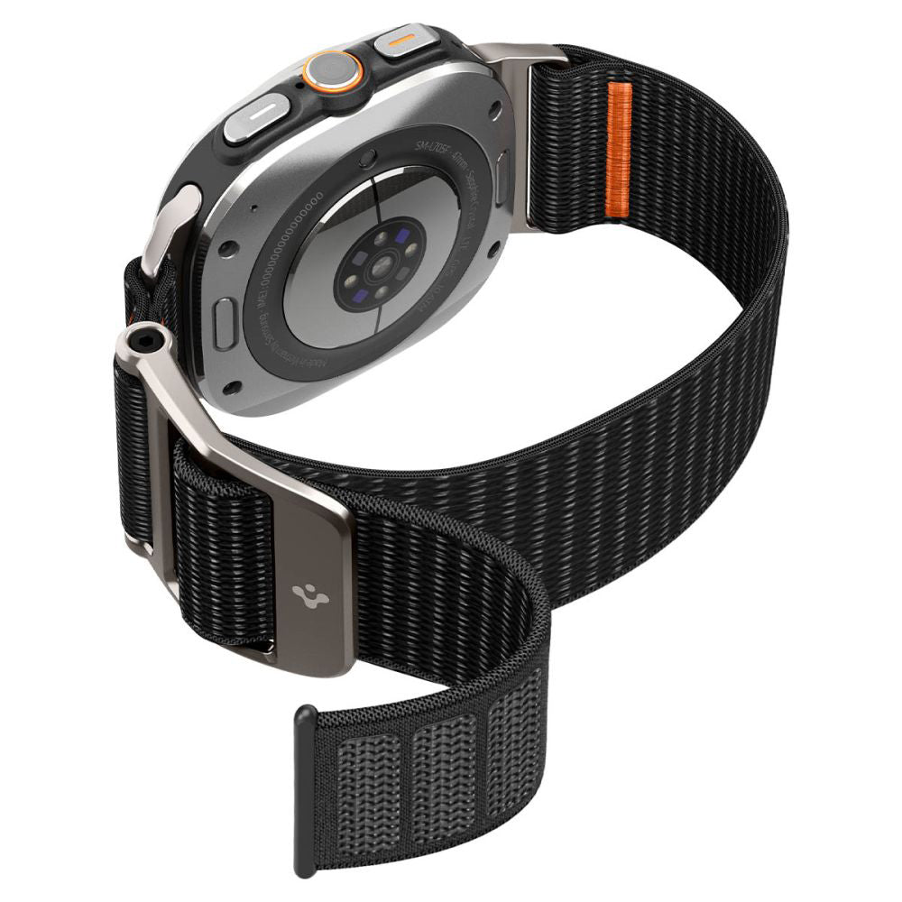 Spigen DuraPro Flex Armband für Samsung Galaxy Watch Ultra, Schwarz AMP08773