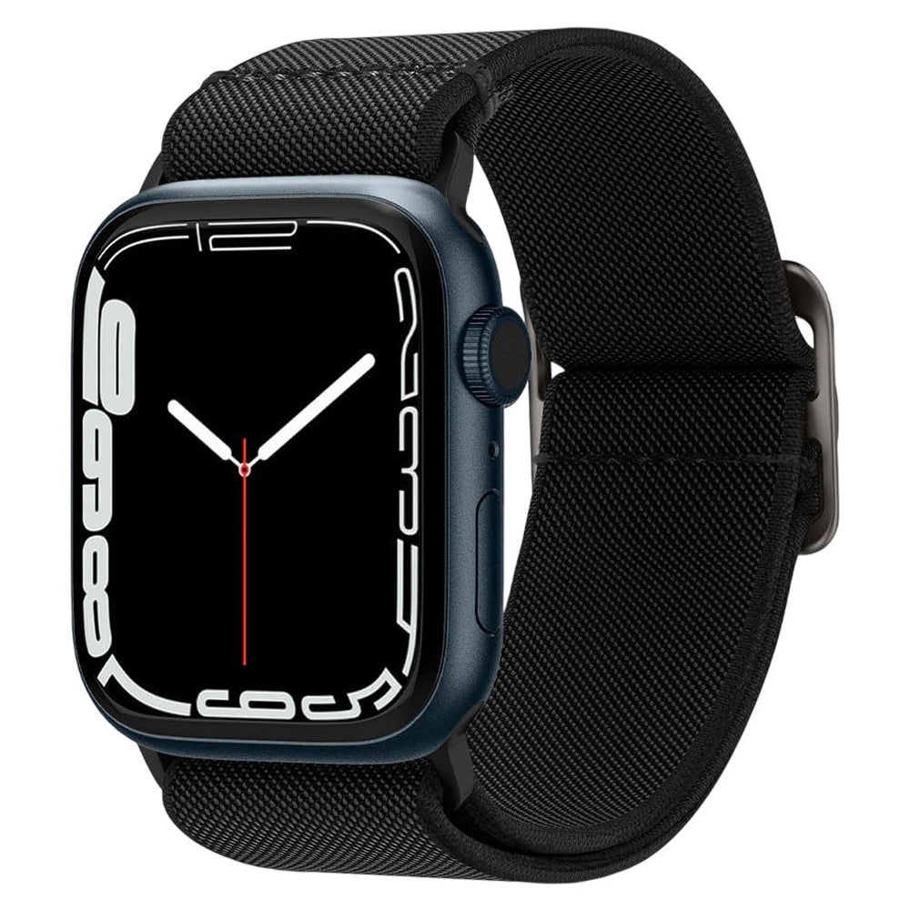 Spigen Lite Fit Armband für Apple Watch 49mm / 46mm / 45mm / 44mm Serien, Schwarz AMP02286