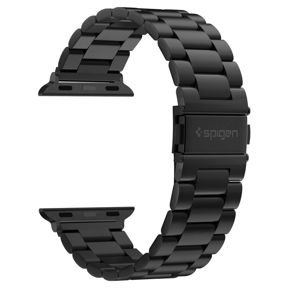 Bracelet Spigen Modern Fit pour Apple Watch 49mm / 46mm / 45mm / 44mm / 42mm Series, Noir 062MP25403