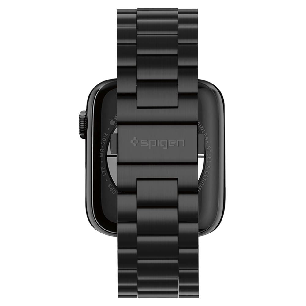 Bracelet Spigen Modern Fit pour Apple Watch 49mm / 46mm / 45mm / 44mm / 42mm Series, Noir 062MP25403