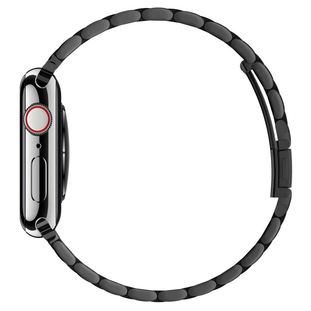 Bracelet Spigen Modern Fit pour Apple Watch 49mm / 46mm / 45mm / 44mm / 42mm Series, Noir 062MP25403