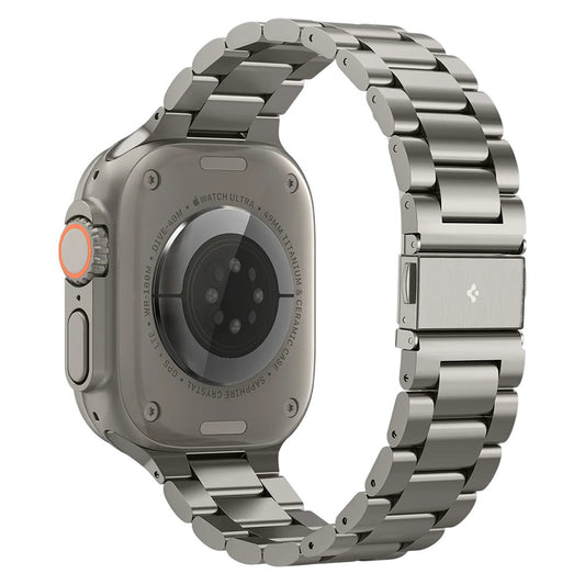 Spigen Modern Fit Titanium Armband für Apple Watch 49 mm / 46 mm / 45 mm / 44 mm Series, Grau AMP09105