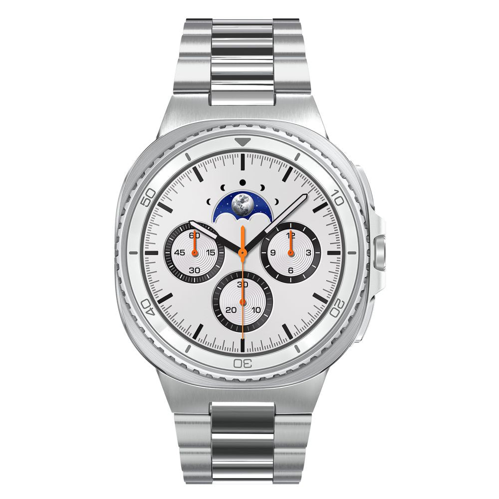 Bracelet Spigen Modern Fit pour Samsung Galaxy Watch8 / Watch8 Classic Series, Argenté AMP10120