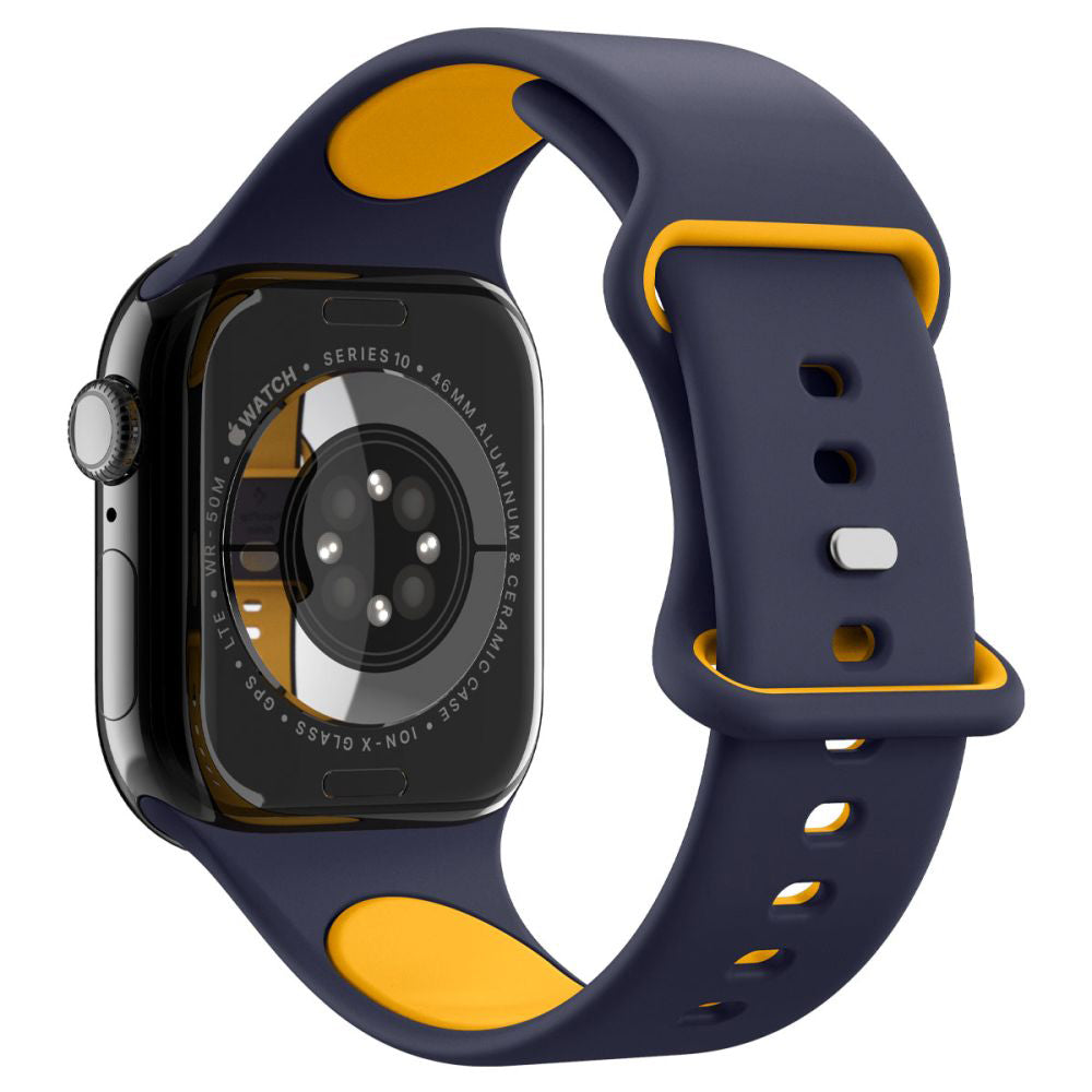 Cinturino Spigen Nano Pop per Apple Watch 49mm / 46mm / 45mm / 44mm / 42mm Series, Blu Navy AMP09322