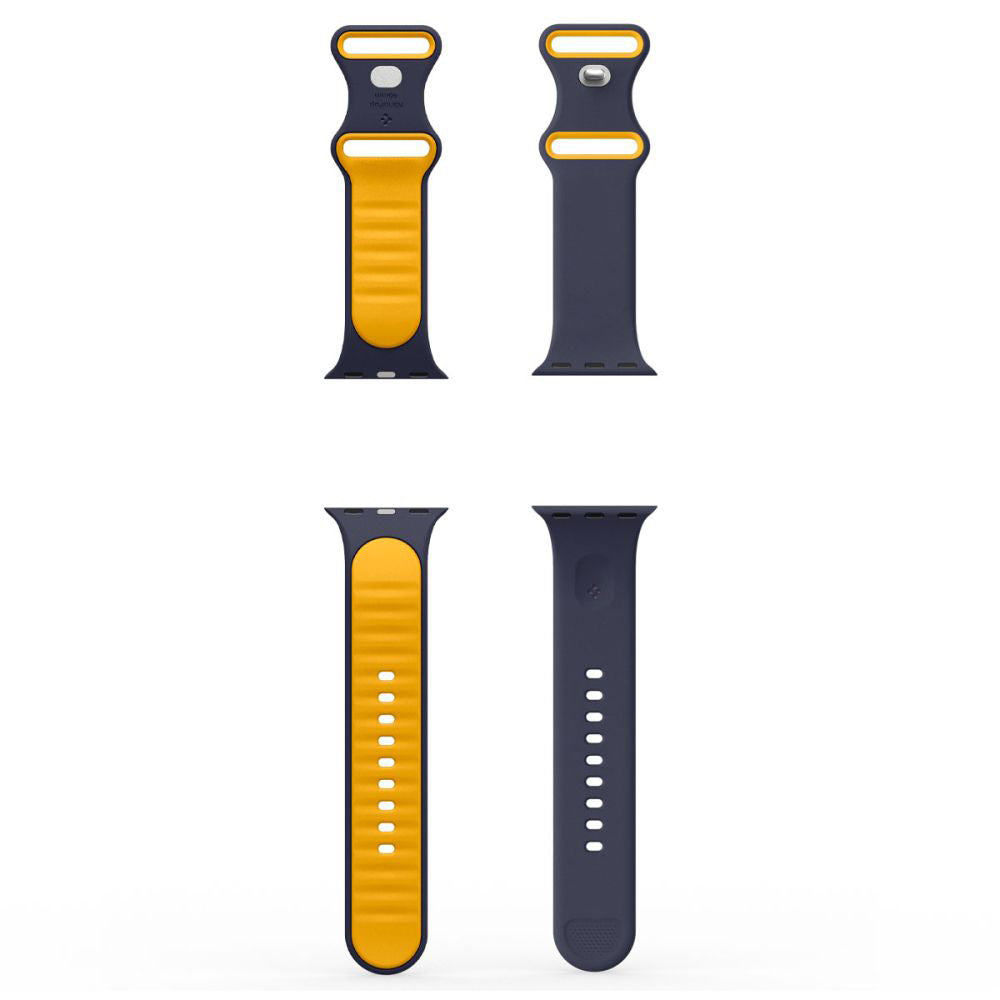 Cinturino Spigen Nano Pop per Apple Watch 49mm / 46mm / 45mm / 44mm / 42mm Series, Blu Navy AMP09322