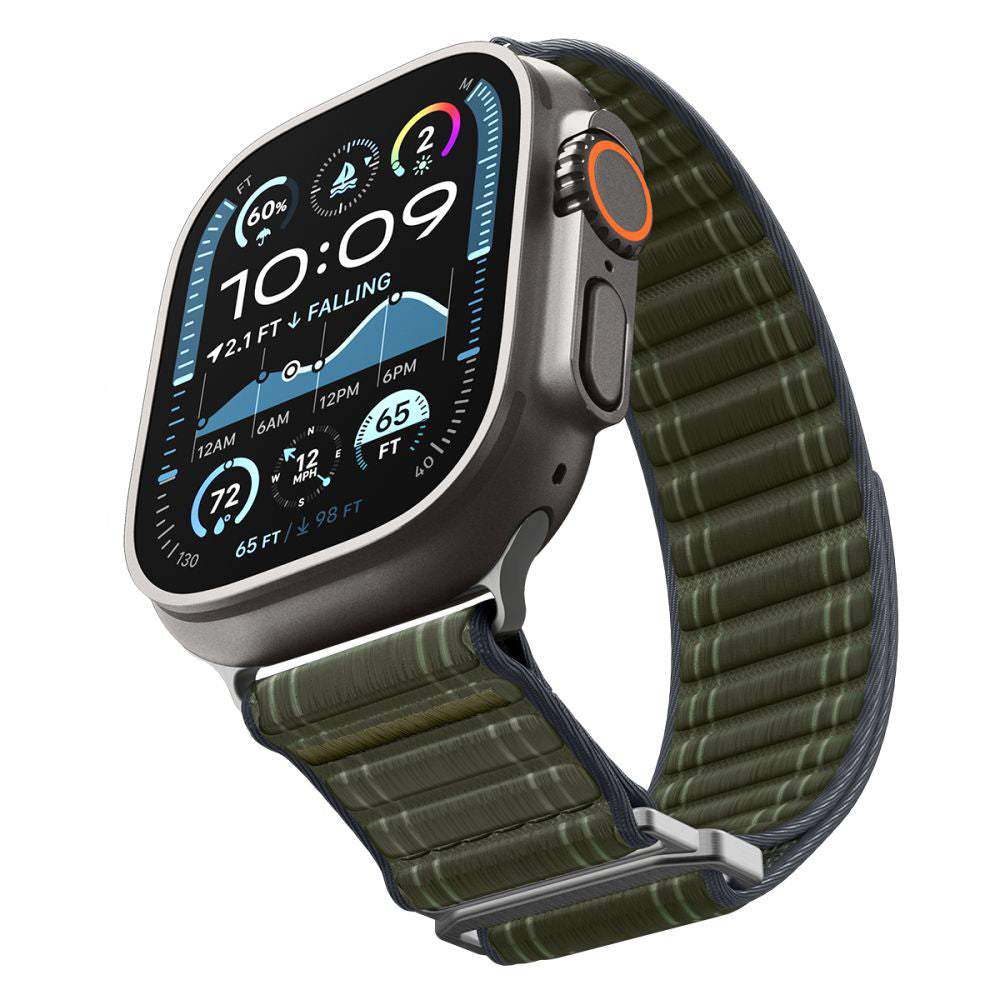 Spigen WBF0 Armband für Apple Watch 49mm / 46mm / 45mm / 44mm Serie, Grün AMP10142