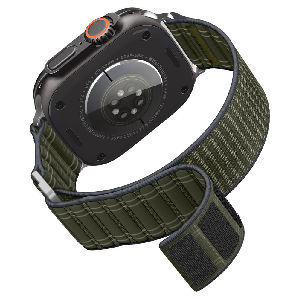 Spigen WBF0 Armband für Apple Watch 49mm / 46mm / 45mm / 44mm Serie, Grün AMP10142